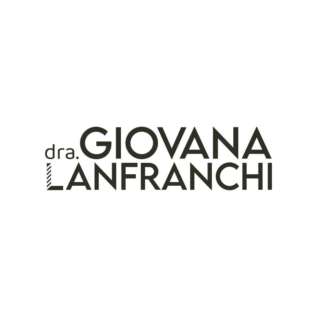 Logotipo de Dra. Giovana Lanfranchi, cliente da Palpitaria.